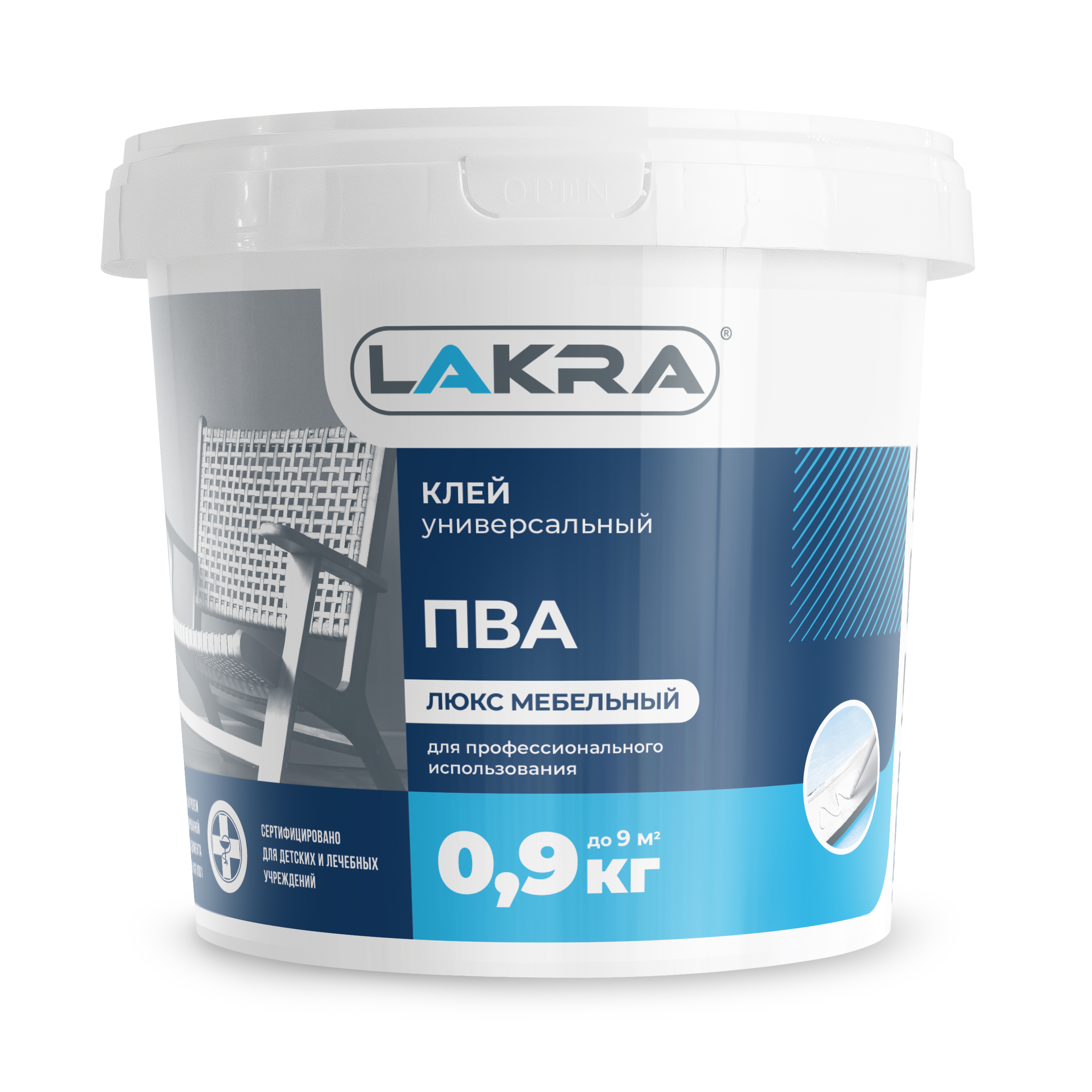 Лакра клей ПВА 4кг