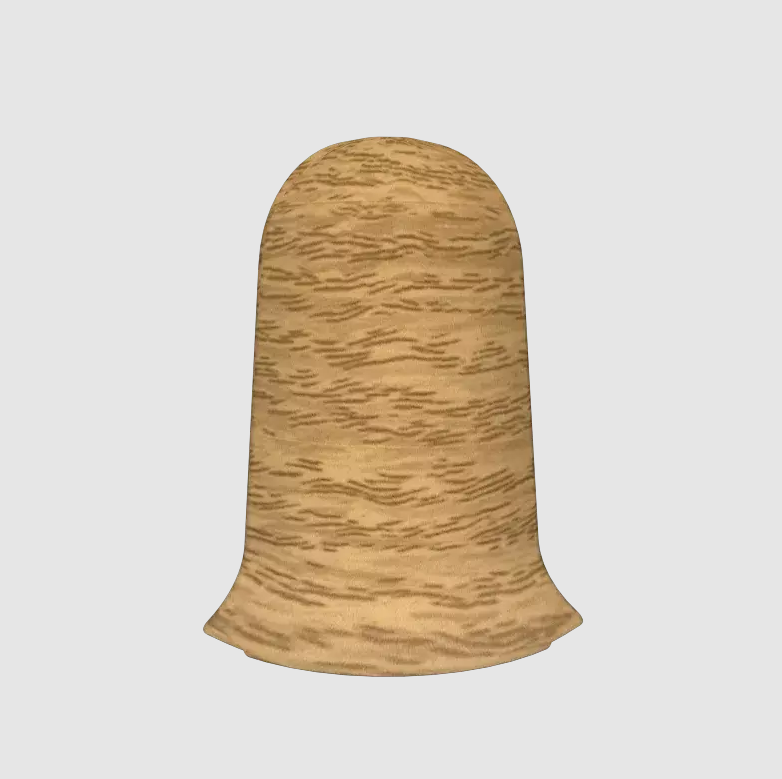 217 Комфорт Плинтус Дуб темный 2,5м М/40 ИДЕАЛ