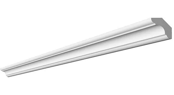 Плинтус потолочный АС-40 белый 2м 30*30