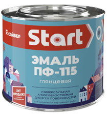 СТАРТ эмаль ПФ-115 синяя 20кг