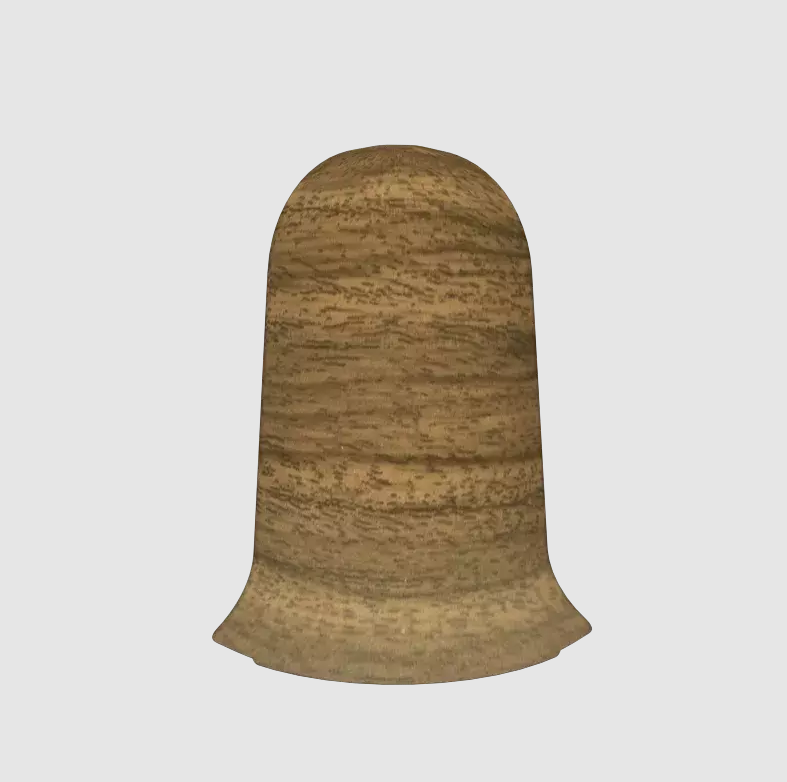 Идеал комфорт угол наружный Орех миланский 55мм