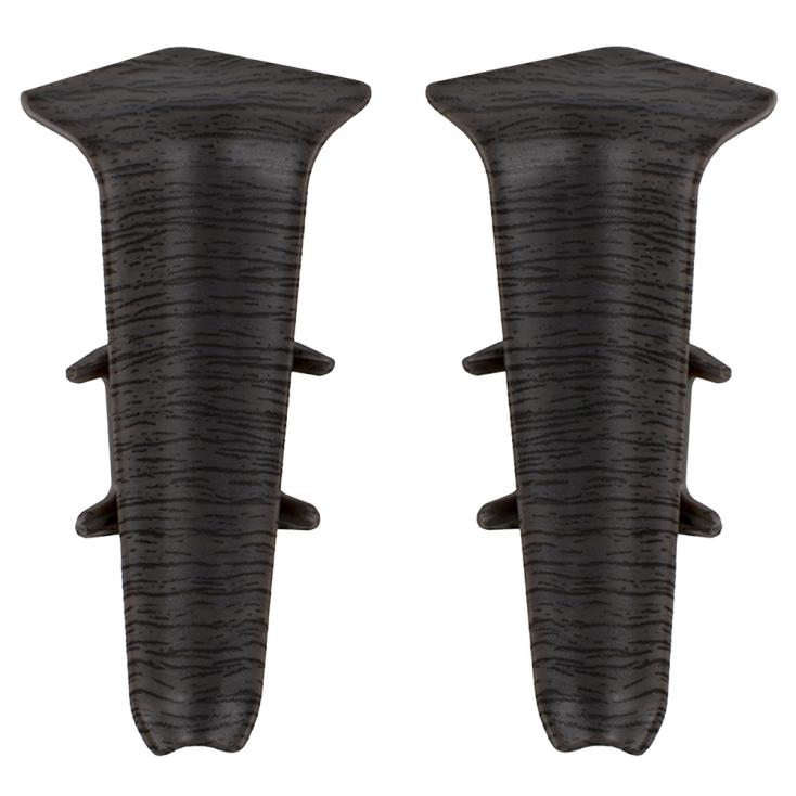 Деконика 352 Угол внутр Каштан серый 85мм