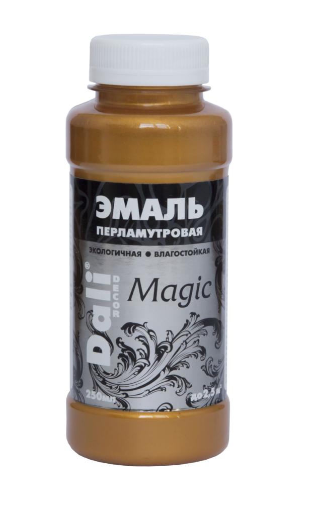 ДАЛИ акрил.эмаль перламутровая DECOR Magic Серебро 0,25 л/12