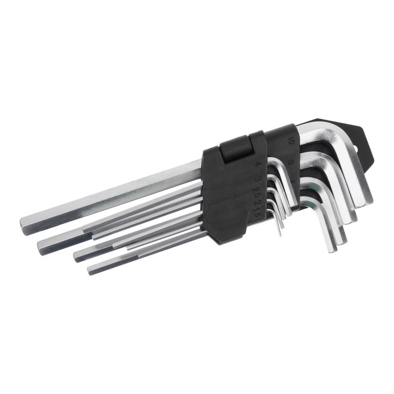 Ключи имбусовый укороченный 9пр.STAYER