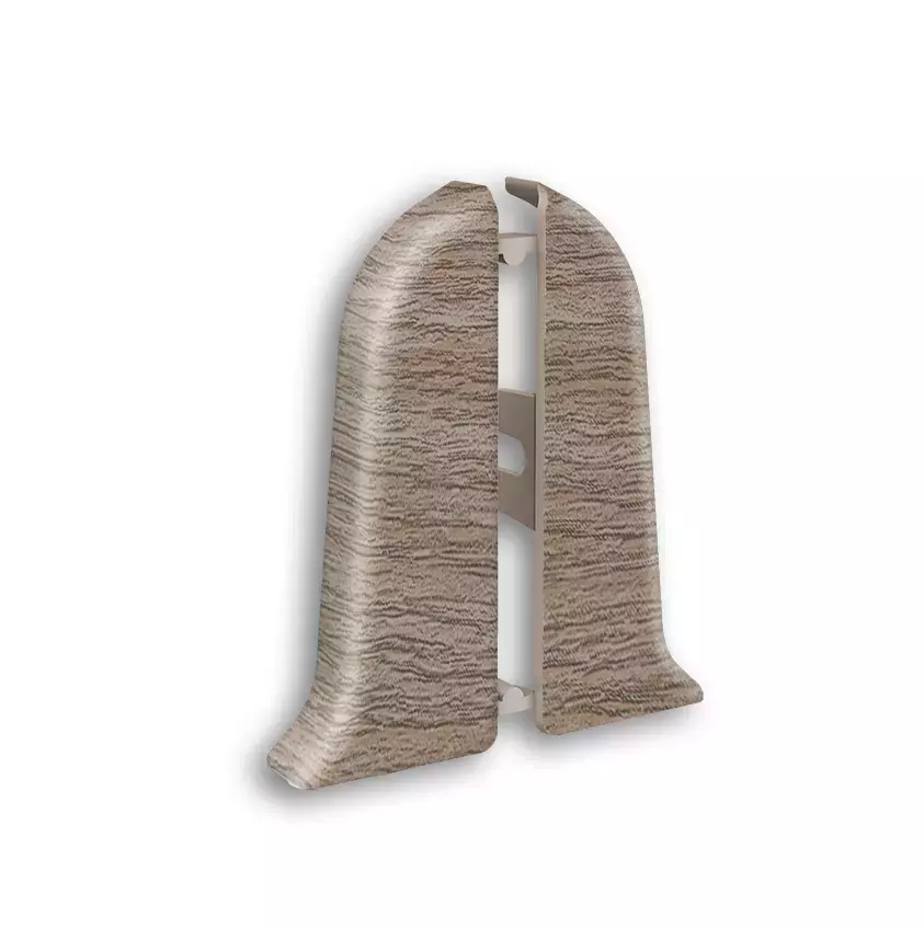 Заглушки 55мм дуб капучино(пара)