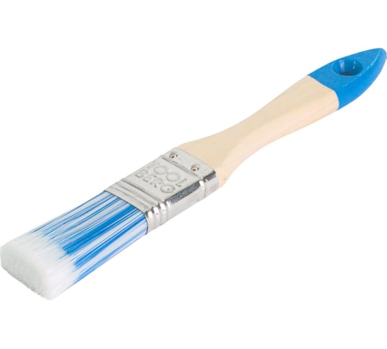 Кисть плоская Лазурит 3" 75мм иск.щетина