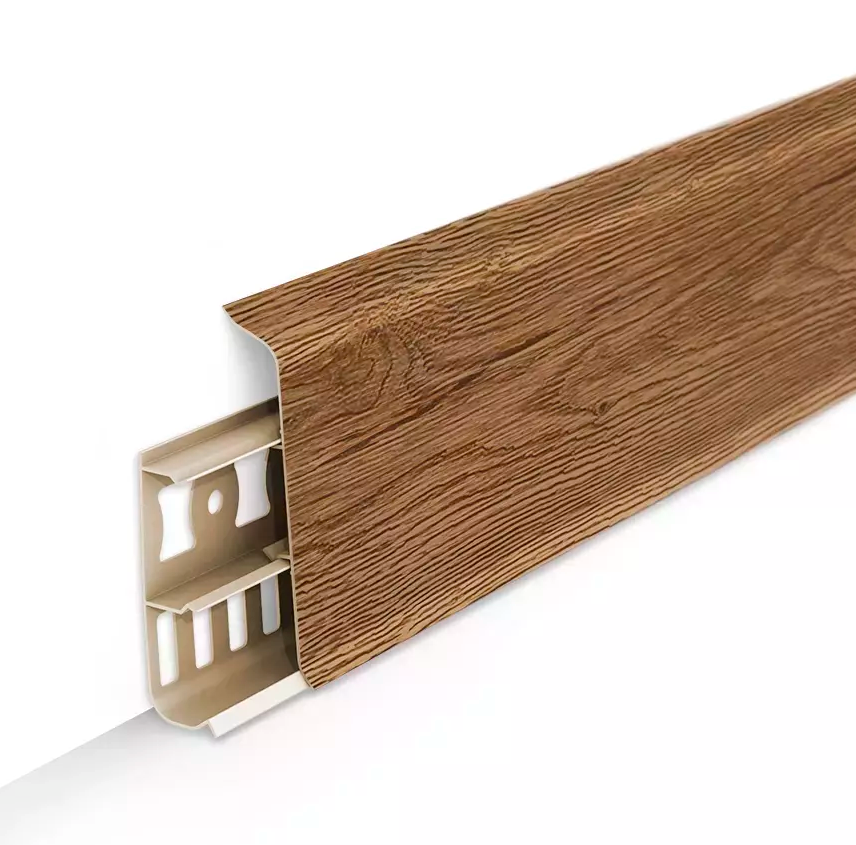 Плинтус 85мм 211 Деконика Дуб рустик 2,2м