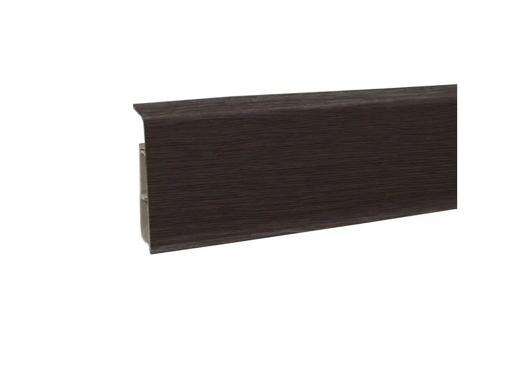Плинтус 85мм 303 Деконика Венге темный 2,2м