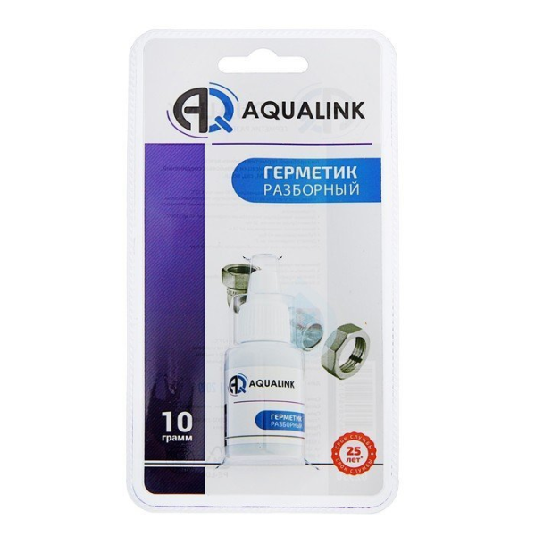 Анаэробный клей-герметик Aqualink "Разборный"