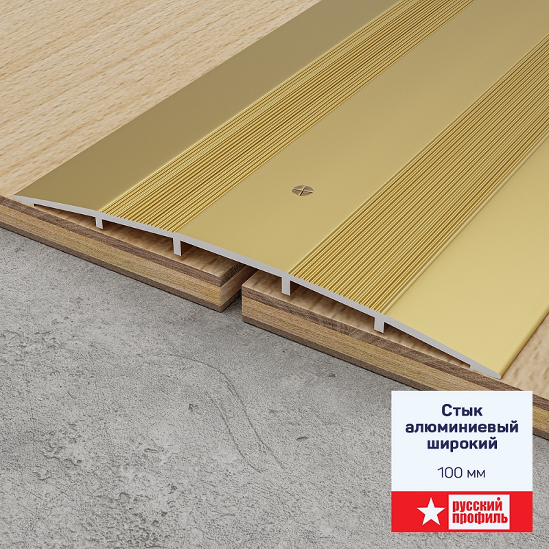 Широкий стык 60*900мм Ясень Серый