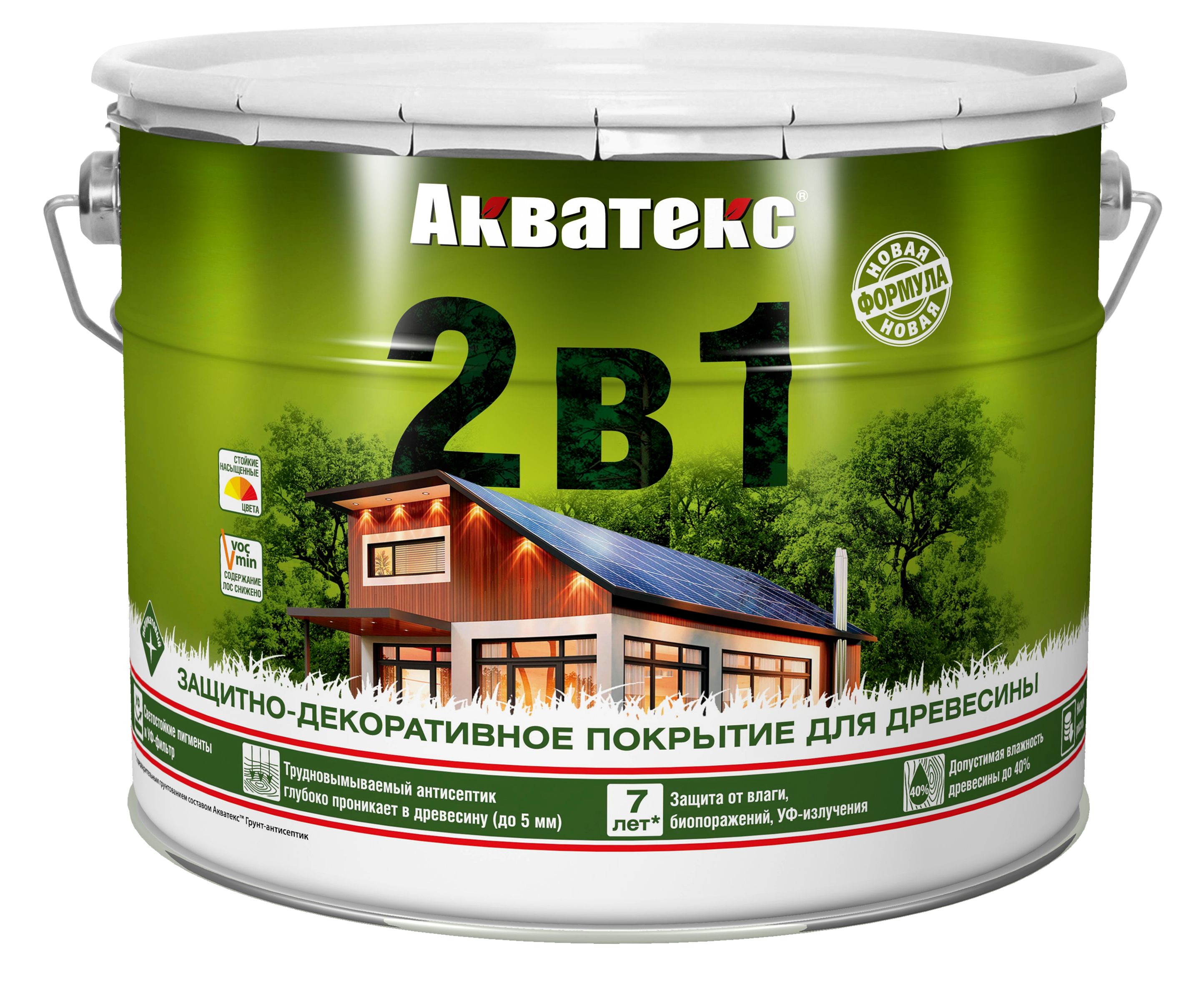 Антисептик Акватекс Тик 9л средство для защиты