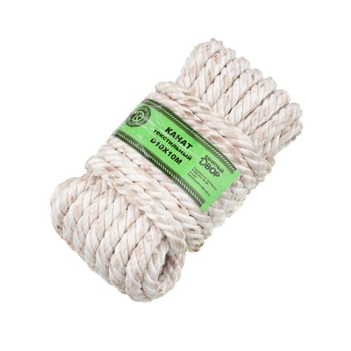 Канат текстильный 10мм х10м