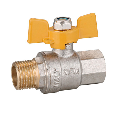 Кран шар. угловой с американкой 1/2" вн/нар.баб.