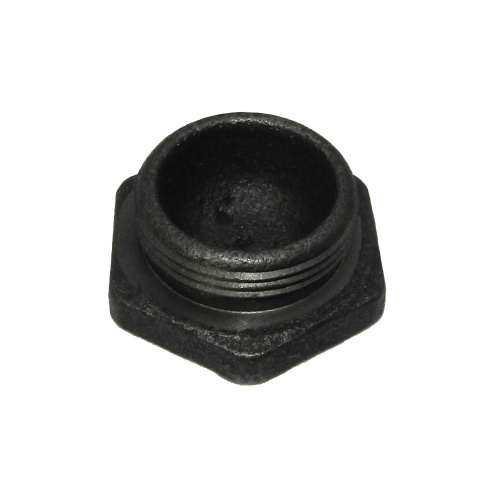 Пробка для чугунных радиаторов лев 1/2" черн 15