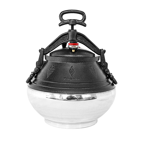 Казан 10.0 л Афганский с ручками двухцветный, алюминевый