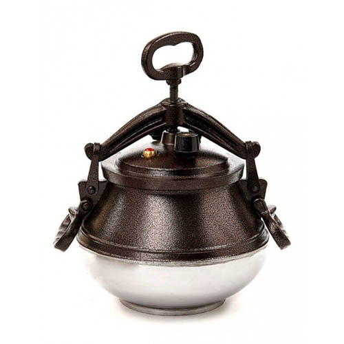 Казан 20.0 л Афганский с ручками двухцветный, алюминевый