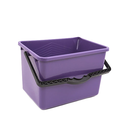 Ведро прямоугольное 14л (Ставрополь) Flexible (цветное)