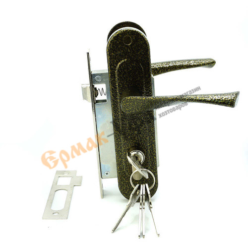 Замок врезной ЗЕНИТ ЗВ4-50.01(бронза)