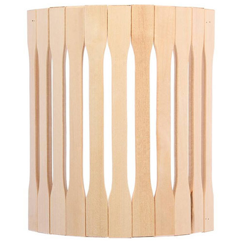 Абажур для бани угловой (липа) 31*10*27см Банные штучки
