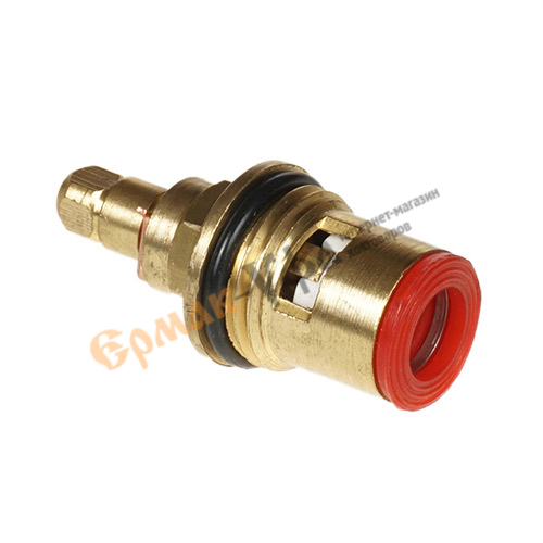 Кран-букса Водяной 1/2 керамич , квадрат Rain с резьбой под юбку крест 1/40/400