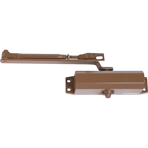 Доводчик дверной ISPARUS Нора -М 440 морозостойкий (80-140кг) коричневый