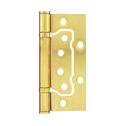 Петля дверная бабочка без врезки 4х3, 2,2мм Хром