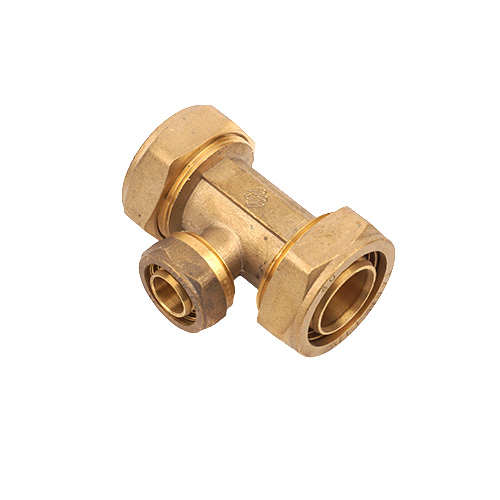 Тройник для мет.пл. 16*20*16 ц/ц/ц