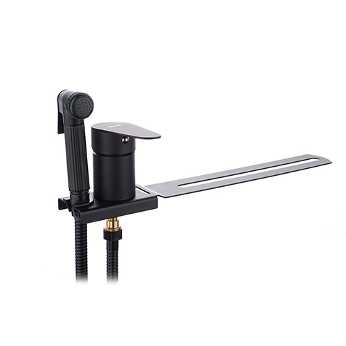 Душ гигиенический со смесителем DIKALAN F6001-7 черный