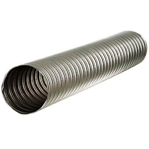 Воздуховод стальной нерж. Компакт 120 (2метр)