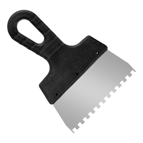 Шпатель фасадный 150мм  зуб 6х6 Интек