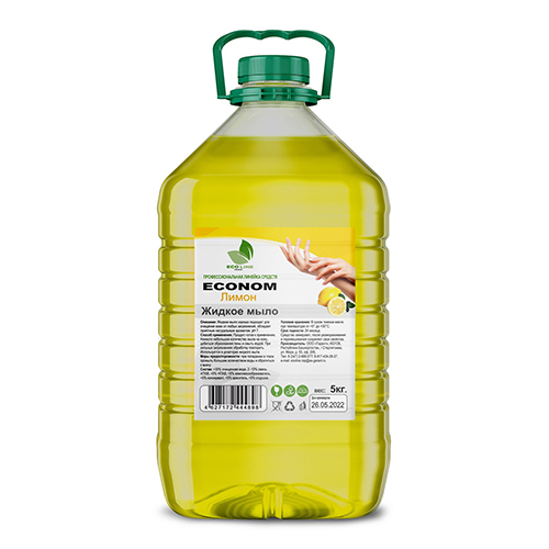 Жидкое мыло Эконом Лимон 5л