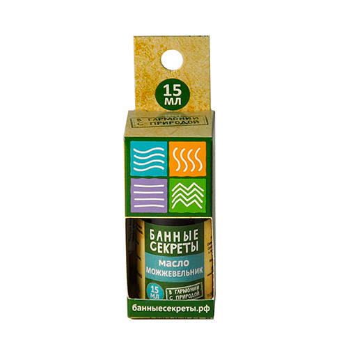 Масло эфирное МОЖЖЕВЕЛЬНИК.  Банные секреты