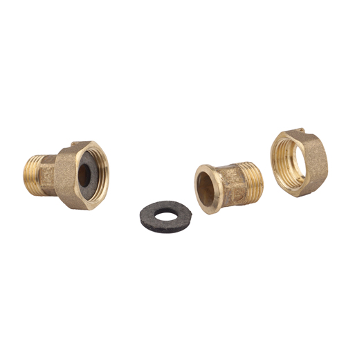 Присоединительный комплект Ду15(2 штуцера+2 гайки)