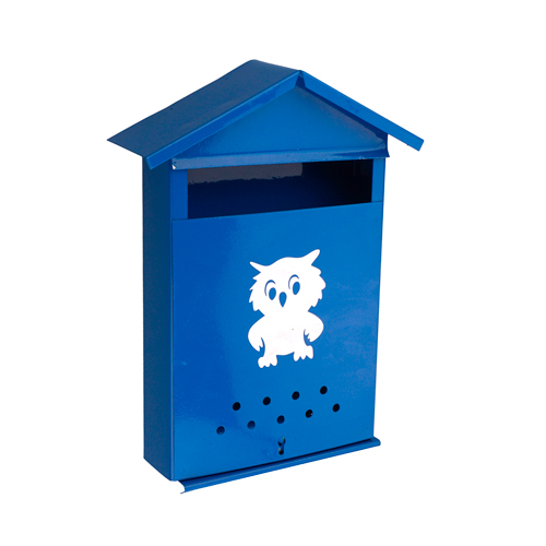 Ящик почтовый Домик метал с защелкой.