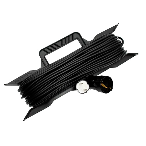 Удлинитель на рогатке 1-местн.25м ПВС 2*0,75 Spetstexnik