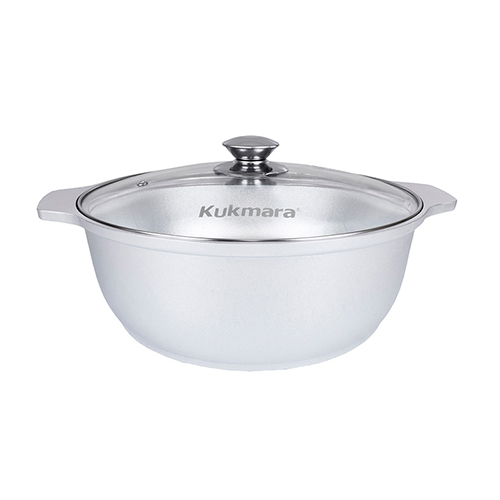 Кастрюля-жаровня 5л со стеклянной крышкой ж53