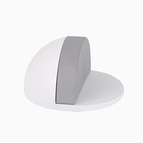 Упор дверной УД-04, мат.белый