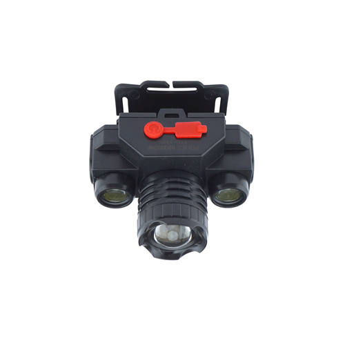 Фонарь налобный XPE+2COB+ЗУМ №773