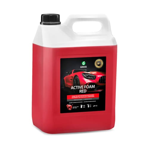 Автошампунь ГраСС для бесконтактной мойки 5,8 кг "Active Foam Red"