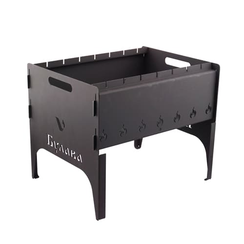 Мангал 2мм, разборный мини, БУЛАВА