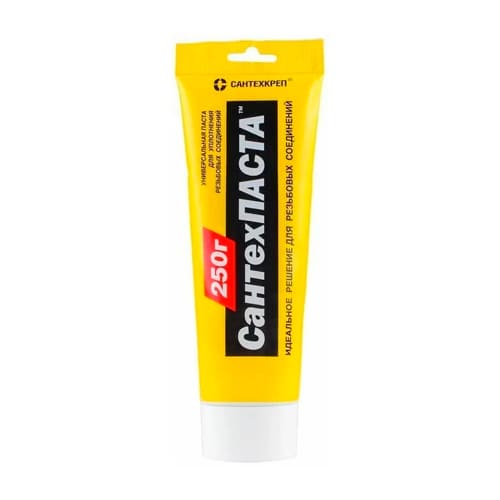 Паста уплотнительная "СантехПаста"(20гр) + лен 14гр
