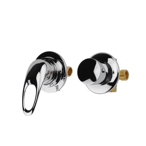 Смеситель для душевой кабины DC6313МГ, 2 реж., гайка (универсальный), прижимная гайка металл.