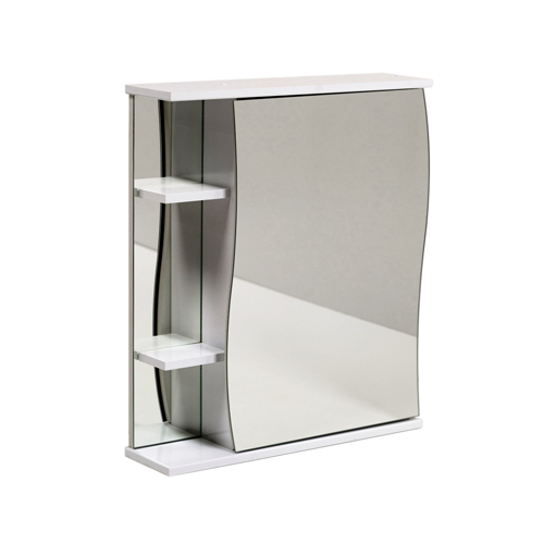 Зеркало для бани Домик 30х30 крашеный липа