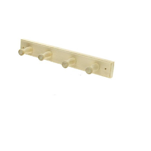 Вешалка банная 3 крючка  "Пустячок", липа Банный мастер