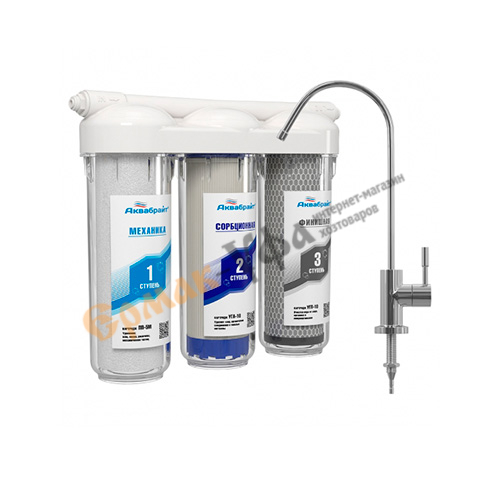 Фильтр 5-ступ Аквабрайт АБФ-ОСМО-5 ПРОМО обратного осмоса