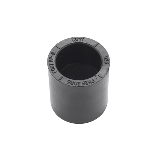 Муфта пнд 25 черная