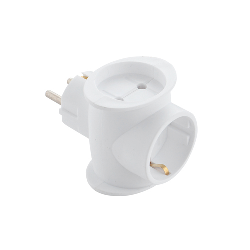 Разветвитель 2 гнезда без с/з 6А