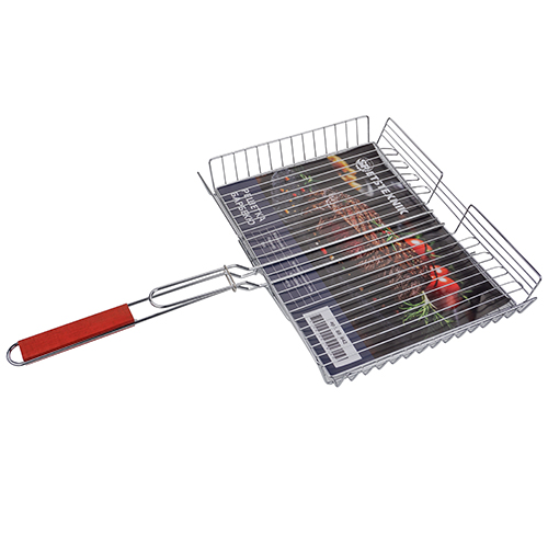 Решетка д/барбекю  31*24*6 хром