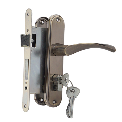 Замок врезной ЗВ4-55.23 ОМЕГА (ант.бронза)