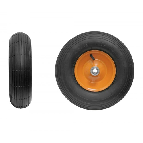 Колесо д/тачки 4.00-6 ось д-16мм полиуретан PU2316